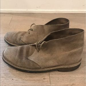 Clark’s Original Desert Boot Gray Suede WM sz 9.5